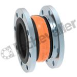 A-1.20PN16 NBR COMPENSATEUR DN20 ROUGE - FAF=100mm - STENFLEX