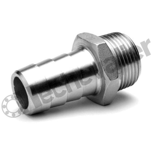 JMCI.20X27-19 JONCTION M.3/4-D19 MALE BSPT - INOX 316L - PN20