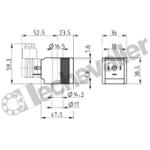 B9B BOBINE 24V 50Hz - 29VA - T30 DIN 43650A - PR. EV CFB-B - CAMOZZI