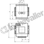 G651AD002CA0000 BLOC DERIVATION 1/4 ASCO