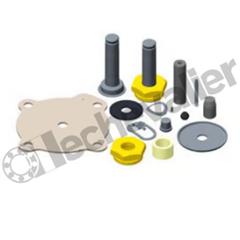 C113444 KIT MEMBRANE TPE + PILOTE POUR G353A043 ET 044 AC/DC - ASCO