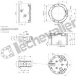 CGCN-100 PINCE A 3 DOIGTS D76- AUTO-CENTREUSE - CAMOZZI