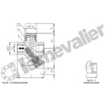 PURGEUR CONA-TD 3/4 INOX R42B 1.4541 FIG:56.641 - FAF=95 - ARI