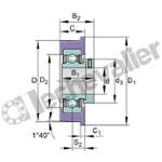 CRB20/83-XL ROULEMENT INA