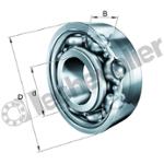 6313-C3 ROULEMENT 65X140X33 TIMKEN