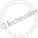 E102 CIRCLIPS EXTERIEUR ACIER DIN 471