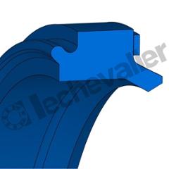 DIP 16X24X6.5 NBR 90SH JOINT AMORTISSEUR FREUDENB-408706