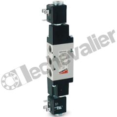 338D-015-02 DIST. 2X3/2NF 1/8 ELEC DEBIT 700L/min - ELE/RES - CAMOZZI