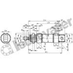 DSNU-32-50-PPV-A VERIN CYLINDRIQUE 196022 - FESTO