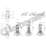 CFB-D22F-W1 EV 2/2 NF DN:4mm 1/4 FKM - 0 A 6B. (AC/DC)- CAMOZZI