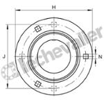 FLAN47-MSB-FA125 FLASQUE INA
