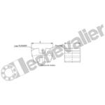 FLENEU 400 JEU DE 10 FLECTORS N-EUPEX FLENDER