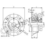 F08 FLANGE REVOLVO