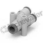 G7575 4 Y INEGAL D4- 4X 4 TECHNOPOLYMERE - CAMOZZI