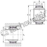 GE40-FW-2RS-A ROTULE INA