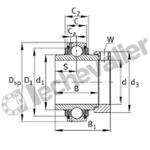 GE70-XL-KRR-B ROULEMENT INA