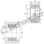 GE25-ZO-E ROTULE INA