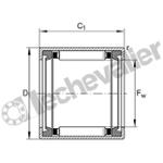 HK3024-2RS-L271 DOUILLE INA