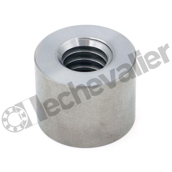 KSM32X6-D ECROU CYL. ACIER P/VIS TRAP DROIT