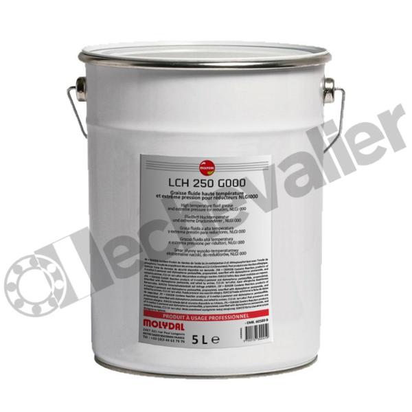 LCH250G0005L GRAISSE LCH250 5 LITRES MOLYDAL