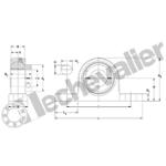 NAU4LKSP207 PALIER INOX TIMKEN