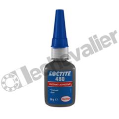 480 FLACON 20GR COLLE METAUX/PLASTIQUE - LOCTITE