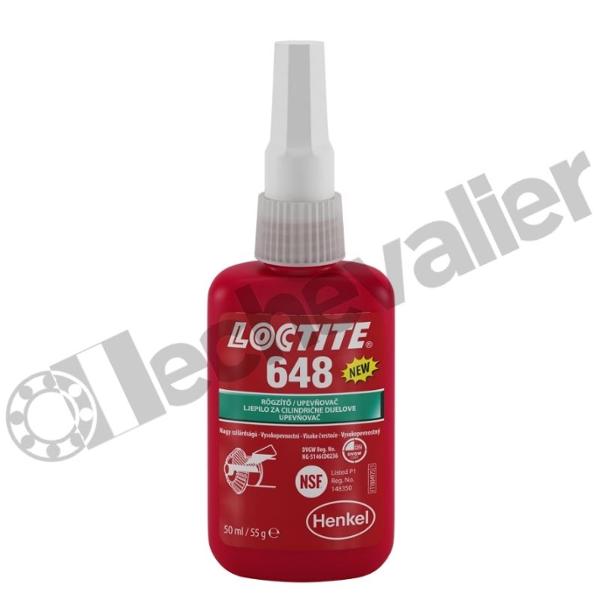 648 FLACON 50ML BLOCPRESSE RESIST ELEVEE - LOCTITE