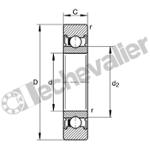 LR200-X-2RSR GALET INA