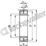 22210-E1-XL-C3 ROULEMENT FAG