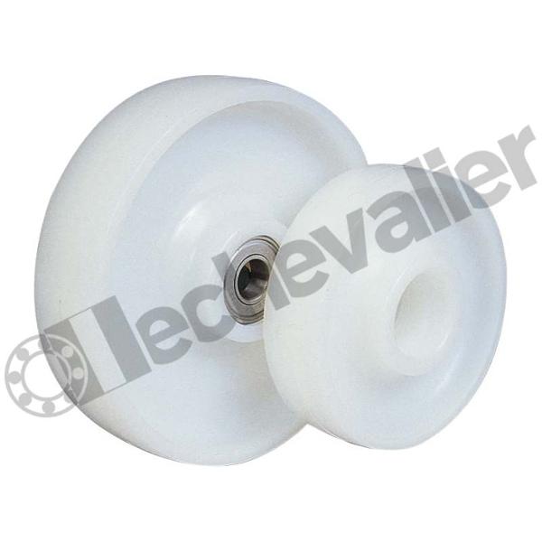 301-01 ROUE DIAM 100 POLYAMIDE AL ROULEAUX