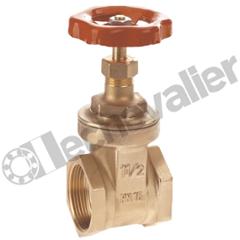VOLT.1-1/2 VANNE OPERCULE LAITON TARAUDEE - PN16 - FAF=57mm - ADG