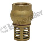 510-20 CLAPET CREPINE LAITON/NBR A LEVEE VERTICALE 3/4 BSPP - ADG