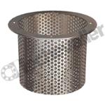 542I-150 CREPINE INOX DN150 MAILLE 6mm - PN10/16