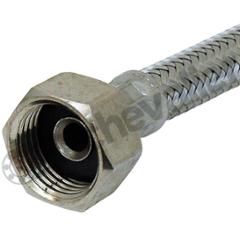 FLEXIBLE SANIT. INOX FF 3/8X50cm AGREE CSTB/ACS - PMS:10B TMS:70°C
