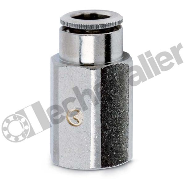 6463 6-1/4 PIQUAGE FEMELLE 1/4-D6 F1/4 BSPP - CAMOZZI