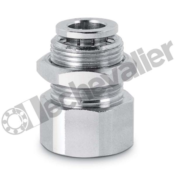 6593 6-1/4 TRAVERSEE CLOISON MIXTE F1/4 BSPP - D6 - M12X1 - CAMOZZI