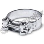 CT.60-63 COLLIER TOURILLON ZINGUE GRIS Cr3 - 22mm - PLAGE 60-63mm