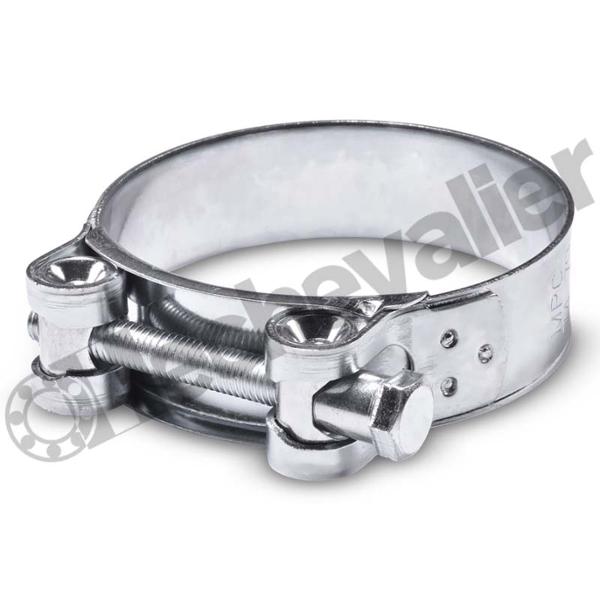 CT.60-63 COLLIER TOURILLON ZINGUE GRIS Cr3 - 22mm - PLAGE 60-63mm