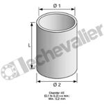 BP25 10X13X10 BAGUE BRONZE METAFRAM