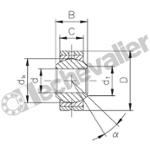 S16-NR ROTULE INOX ASKUBAL