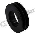 SPA100 2 GORGES MA (TL1610) POULIE TRAP FONTE COURROIE L12,7MM