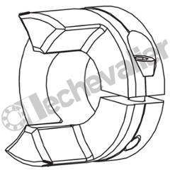 MOYRXGS14 2.0 AL8 FENDU MOYEU ROTEX GS14 2.0 AL8 FENDU