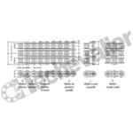 06B3 REXNORD GL MCS MAILLON COUDE SIMPLE 9.52T PLAQ.DTE