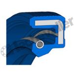 120X160X12BAUM*75 FKM 585 BAGUE FREUDENBERG VITON 40412857