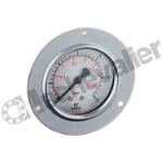 M043-F06 MANO. FACADE D40 0-6B RAR. 1/8 - BOITIER INOX - CAMOZZI