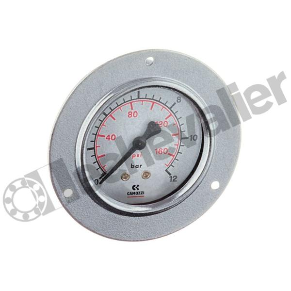 M043-F06 MANO. FACADE D40 0-6B RAR. 1/8 - BOITIER INOX - CAMOZZI