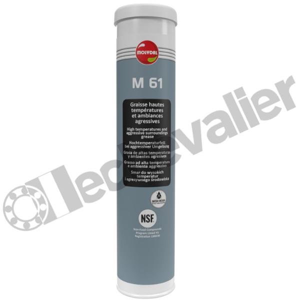 M61CA CARTOUCHE GRAISSE 800G MOLYDAL