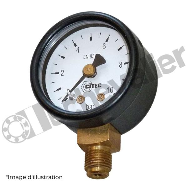 406016 MANO INOX D63-RV-1/4 0+16B SEC - CL:1,6 - IP65 - 7611 - CITEC