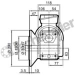 MB23 BS F165 BRIDE DE SORTIE MB23