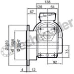 MB24 BS F215 BRIDE DE SORTIE MB24